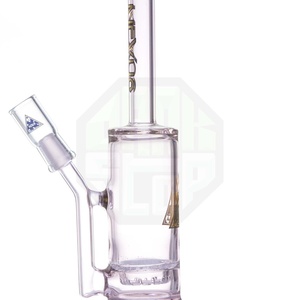 Nexus Glass - Twerk Perc pink vapor rig